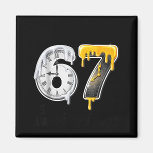 67 Happy New Year Countdown 2026 Funny Six Seven 6 Magnet
