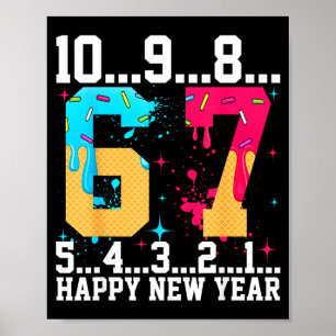 67 Happy New Year Six Seven Funny Countdown 2026 Poster