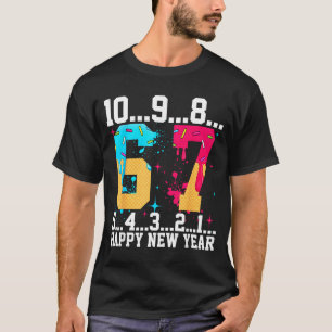 67 Happy New Year Six Seven Funny Countdown 2026 T-Shirt