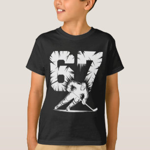 67 Hockey Cool Six Seven Gen Alpha Slang Winter T-Shirt