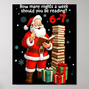 67 How Many Nights A Week Should You Be Reading 6- Poster