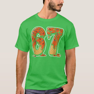 67 Ice Cream Drip Basketball Gen Alpha Slang Six S T-Shirt