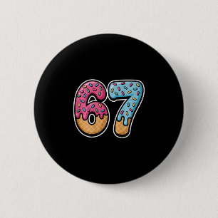 67 Ice Cream Drip (ck Only) 6 Cm Round Badge