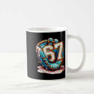 67 Ice Cream Drip Funny Six Seven Baseball  Coffee Mug
