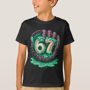 67 Ice Cream Drip Funny Six Seven Baseball  T-Shirt