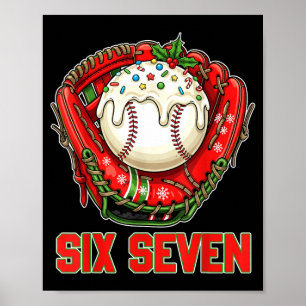 67 Ice Cream Drip Funny Six Seven Gen Alpha Christ Poster