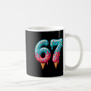 67 Ice Cream Drip Meme  Coffee Mug