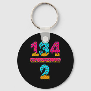 67 Ice Cream Drip Meme Division Math Teacher Gen A Key Ring