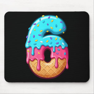 67 Ice Cream Drip Meme Funny 6 7 Halloween Costume Mouse Pad