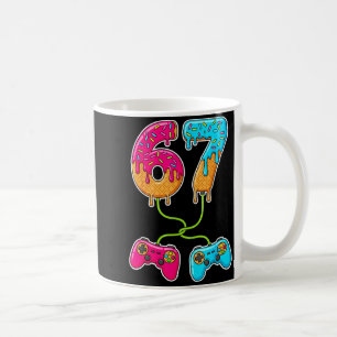 67 Ice Cream Drip Meme Gamer Six Seven Gen Alpha S Coffee Mug
