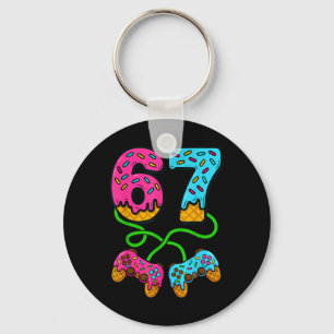 67 Ice Cream Drip Meme Gamer Six Seven Gen Alpha S Key Ring