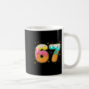 67 Ice Cream Drip Meme Six Seven Gen Alpha Slang  Coffee Mug