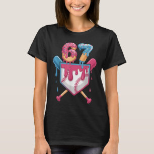 67 Ice Cream Drip Meme Six Seven Pride 6 7 Ice Cre T-Shirt