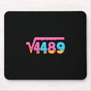 67 Ice Cream Drip Meme Square Root 4489 Gen Alpha  Mouse Pad