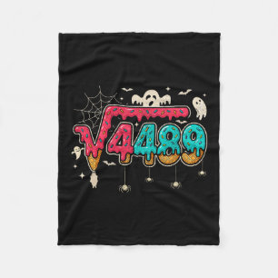 67 Ice Cream Drip Meme Square Root 4489 Slang Math Fleece Blanket
