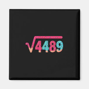 67 Ice Cream Drip Meme Square Root 4489 Slang Math Magnet