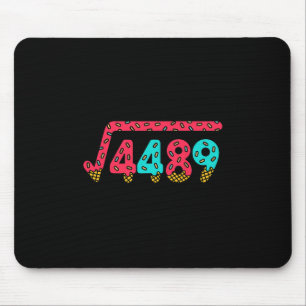 67 Ice Cream Drip Meme Square Root 4489 Slang Math Mouse Pad