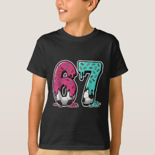 67 Ice Cream Drip Soccer Gen Alpha Slang Six Seven T-Shirt