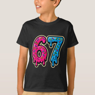 67 Ice Cream Meme Six Seven  T-Shirt