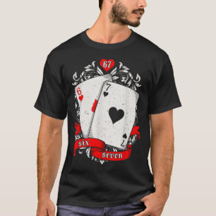 67 Ker Meme Card Art Lucky Hand Retro Aesthetic De T-Shirt