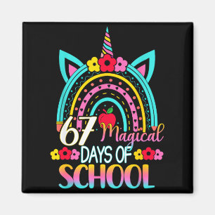 67 Magical Days Of School Meme Funny Student Teach Magnet