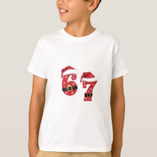 67 Mason Let's Get Sandy Christmas 67 Meme Funny T-Shirt