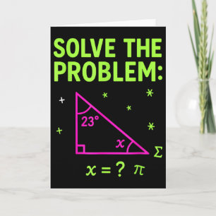 67 Math Meme Solve The Problem Funny Teachers Stud Card