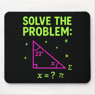 67 Math Meme Solve The Problem Funny Teachers Stud Mouse Pad