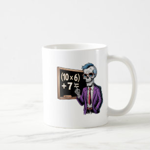 67 Math Teacher Meme Brainrot Six Seven Halloween Coffee Mug