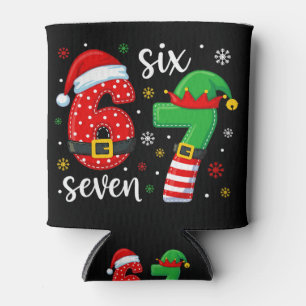 67 Meme Christmas Can Cooler
