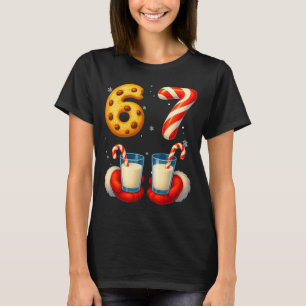 67 Meme Christmas Cookie Candy Cane Funny Six Seve T-Shirt