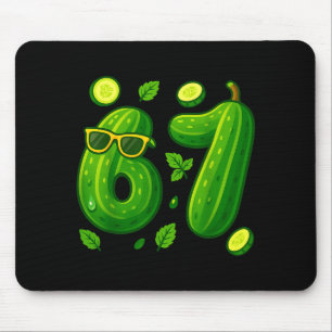 67 Meme Ckle Funny Six Seven Cuber 6 7 Gen Alpha S Mouse Pad