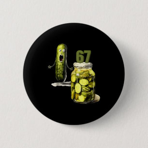 67 Meme Ckle Surprise A Jar Of Sliced Ckles Cuber 6 Cm Round Badge