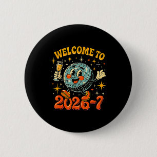 67 Meme Countdown Happy New Year Funny Drip Number 6 Cm Round Badge