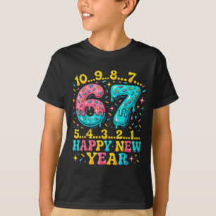 67 Meme Countdown Happy New Year Funny Drip Number T-Shirt