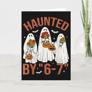 67 Meme Cute Boo Halloween Costume Haunted  Card