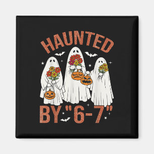 67 Meme Cute Boo Halloween Costume Haunted  Magnet
