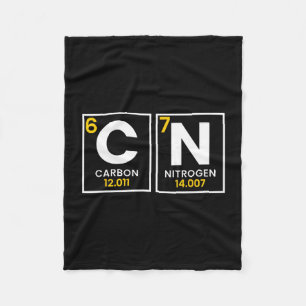 67 Meme Funny Chemistry Science Teacher Periodic T Fleece Blanket