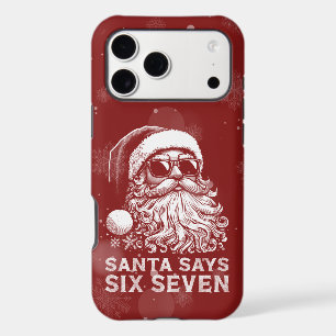 67 Meme Funny Santa Says Six Seven Christmas