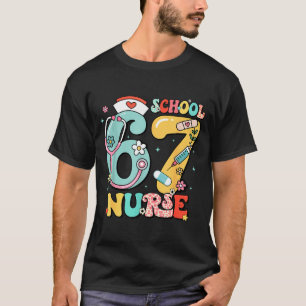 67 Meme Funny School Nurse Six Seven Meme T-Shirt