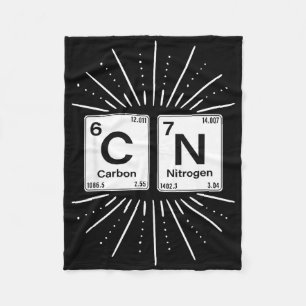 67 Meme Funny Science Chemistry Nerds Humor Period Fleece Blanket
