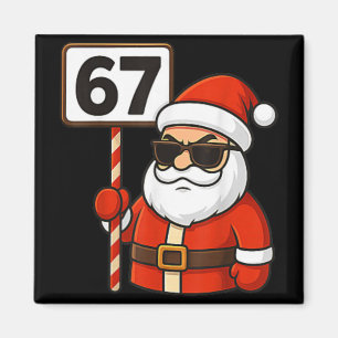 67 Meme Funny Six Seven Christmas For Men Women Ki Magnet