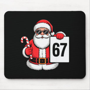 67 Meme Funny Six Seven Christmas For Men Women Ki Mouse Pad