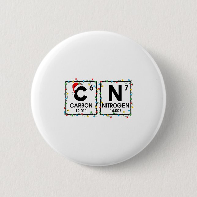 67 Meme Funny Teacher Science Periodic Table 67 Ch 6 Cm Round Badge (Front)