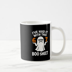 67 Meme Halloween Costume 6 7 Funny Boo Sheet Six Coffee Mug
