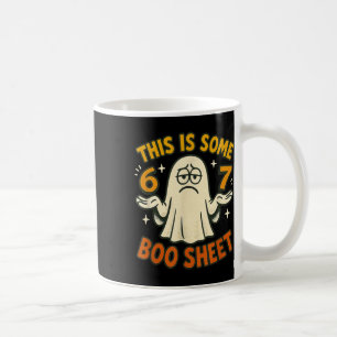 67 Meme Halloween Costume 6 7 Funny Boo Sheet Six Coffee Mug