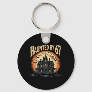 67 Meme Halloween Costume Haunted _1  Key Ring