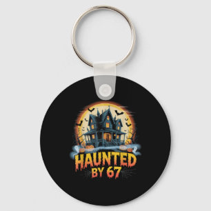 67 Meme Halloween Costume Haunted _2 Key Ring