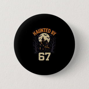 67 Meme Halloween Costume Haunted 6 Cm Round Badge