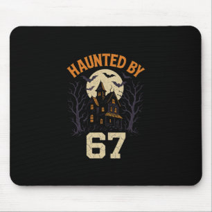 67 Meme Halloween Costume Haunted Mouse Pad